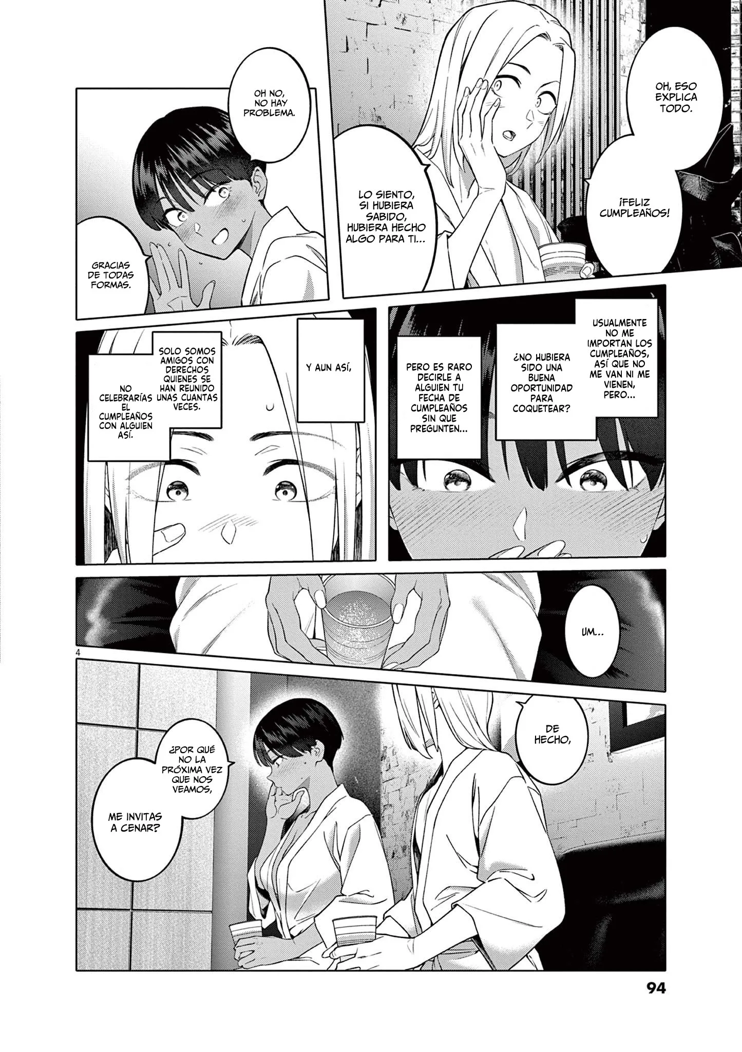 Hajimete no Sefure Capítulo 4 - Página 5