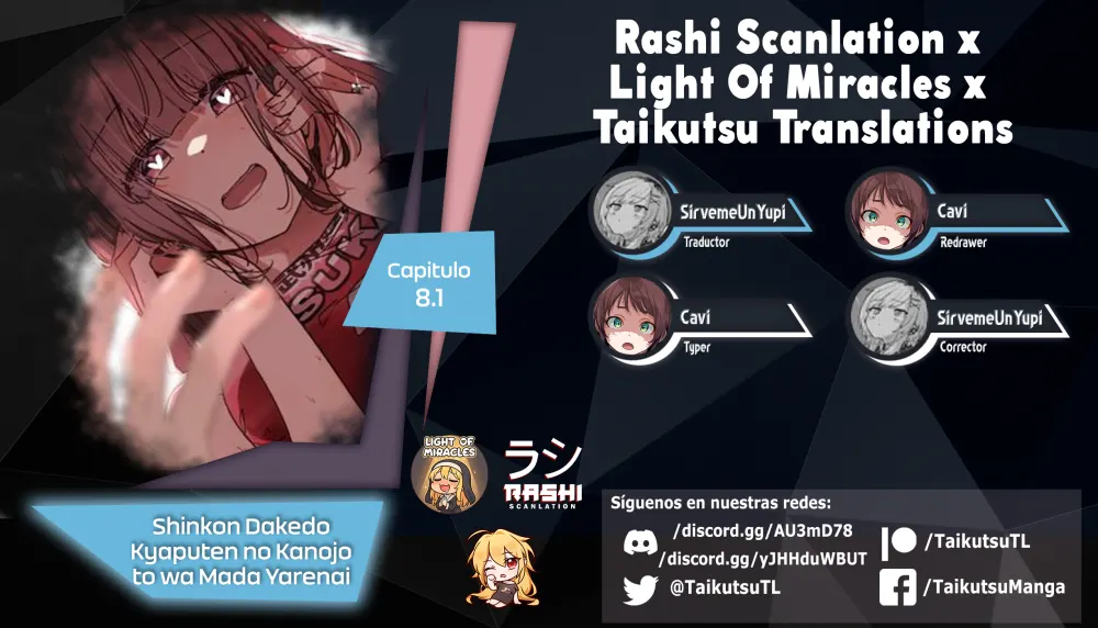 Shinkon Dakedo Kyaputen no Kanojo to wa Mada Yarenai Capítulo 8.1 - Página 1