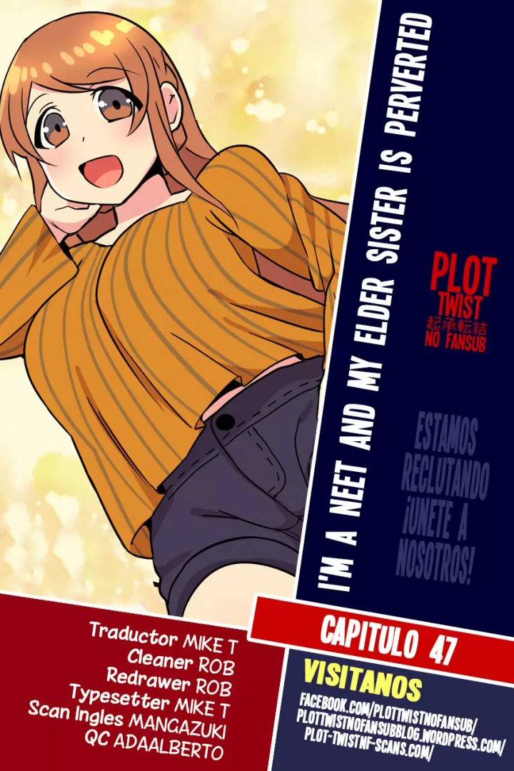I'm a NEET and My Elder Sister is Perverted Capítulo 47 - Página 1
