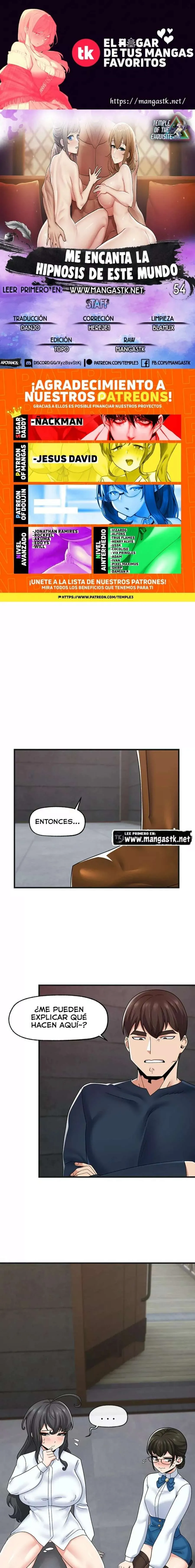 Me Encanta la Hipnosis de este Mundo Capítulo 54 - Página 1