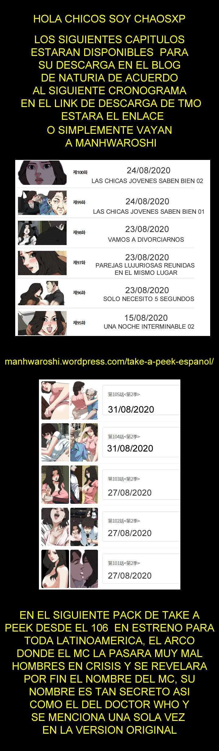 Take a Peek Capítulo 101 - Página 65