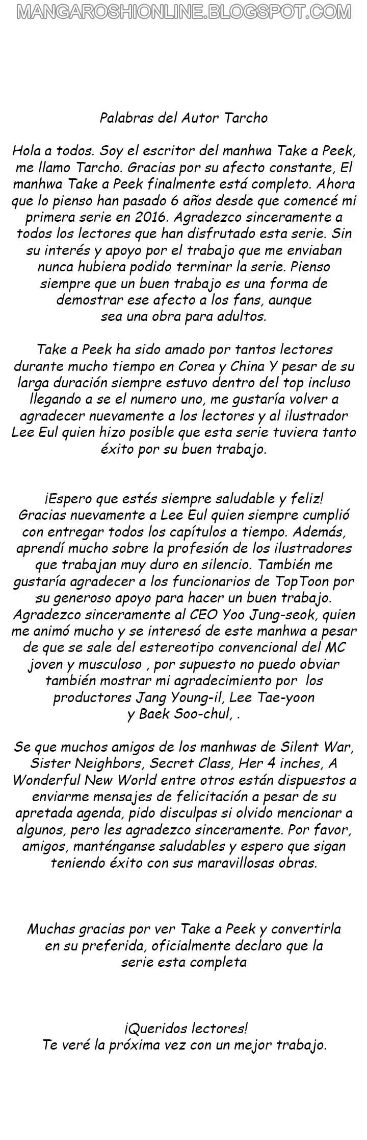 Take a Peek Capítulo 217 - Página 29