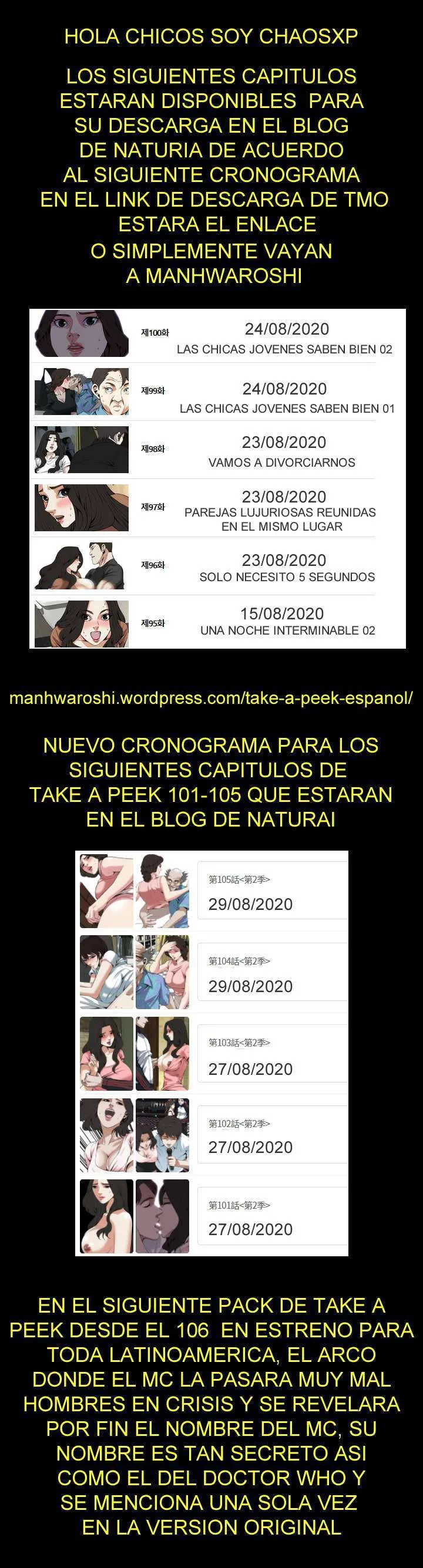 Take a Peek Capítulo 99 - Página 51