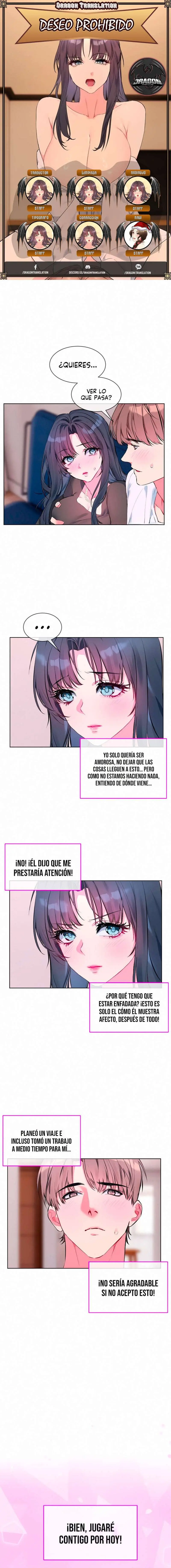 Deseos Prohibidos Capítulo 7 - Página 1