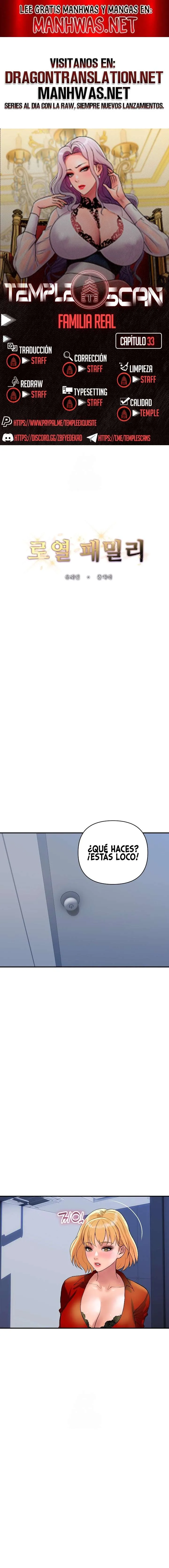 Familia Real Capítulo 33 - Página 1