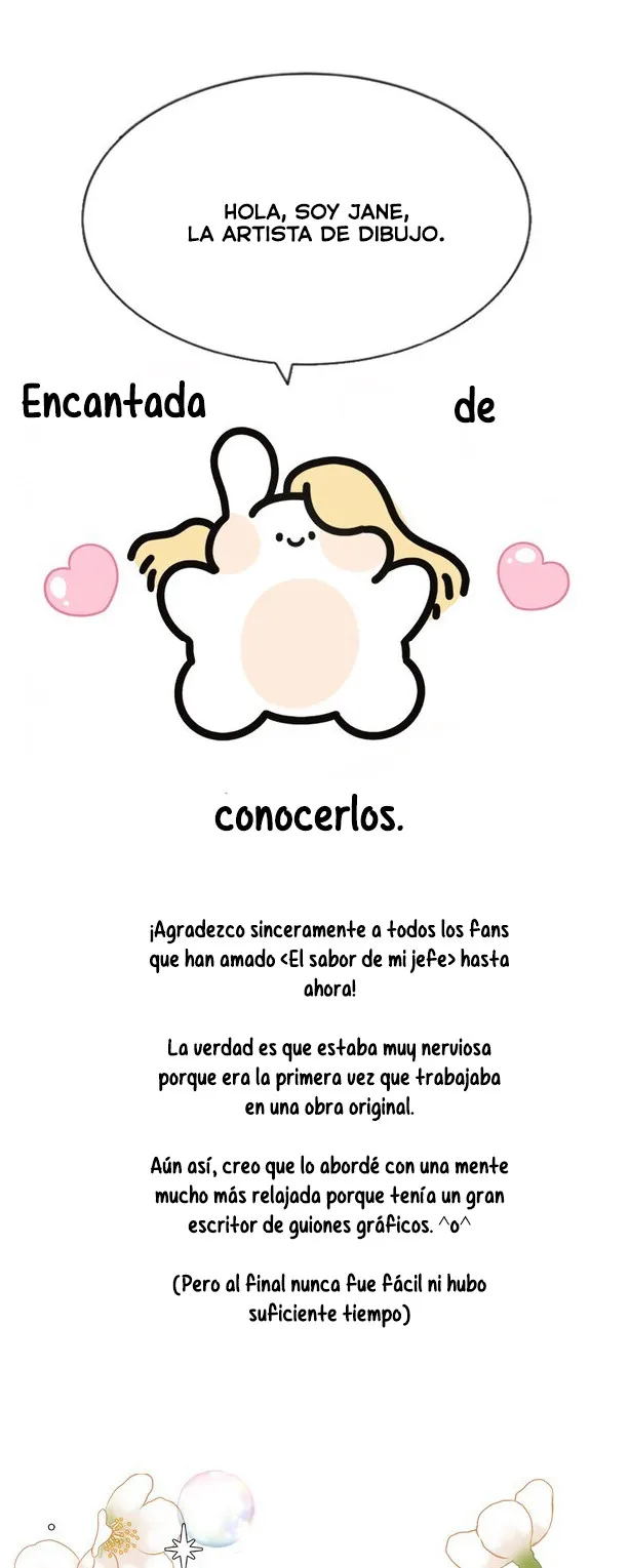 El Sabor de mi Dulce Jefe Capítulo 40.1 - Página 3
