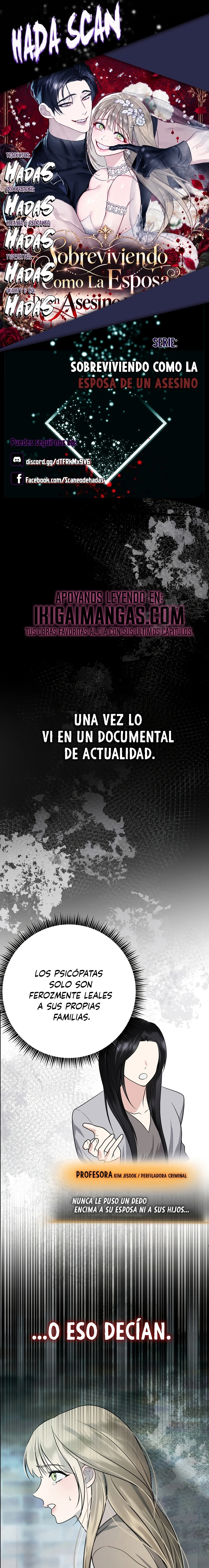 Sobreviviendo Como La Esposa De Un Asesino En Serie Capítulo 2 - Página 1