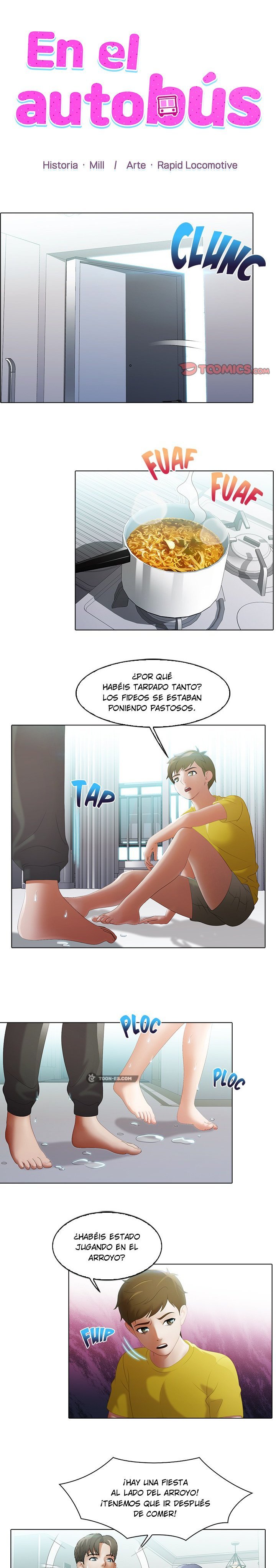 En el autobus Capítulo 8 - Página 1