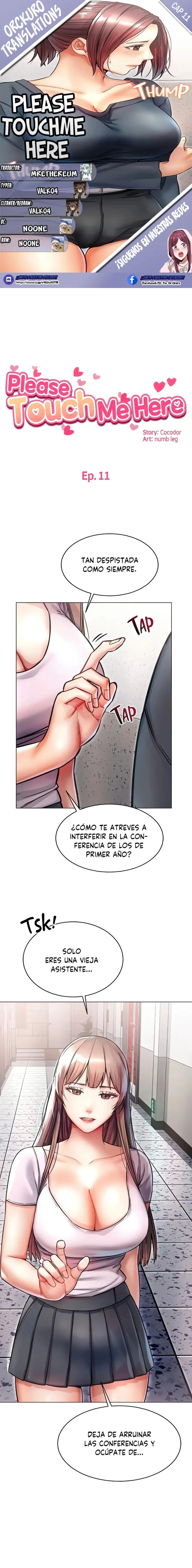 Ahi ¿puedes tocarme? Capítulo 11 - Página 1