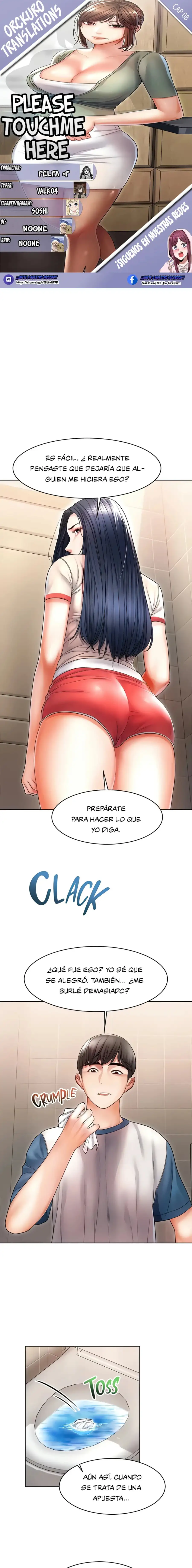 Ahi ¿puedes tocarme? Capítulo 8 - Página 1