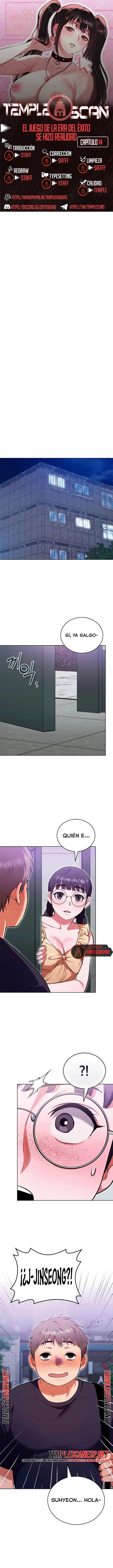 El Juego de la Era del Exito se hizo Realidad Capítulo 14 - Página 1