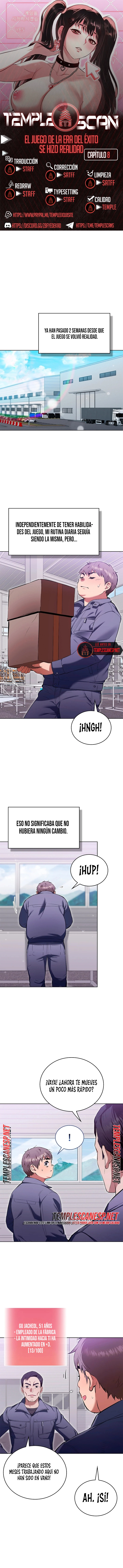 El Juego de la Era del Exito se hizo Realidad Capítulo 8 - Página 1