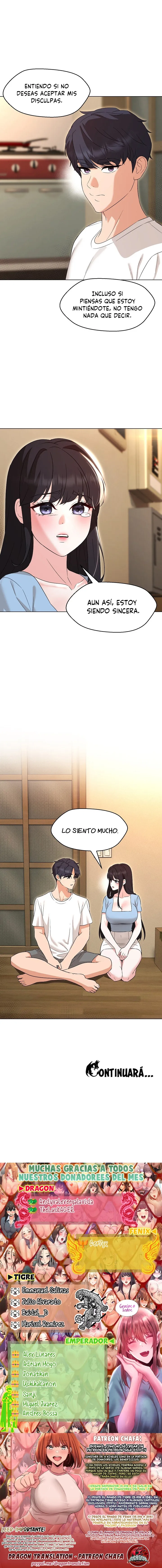 La señora de la casa fue mi profesora Capítulo 33 - Página 10
