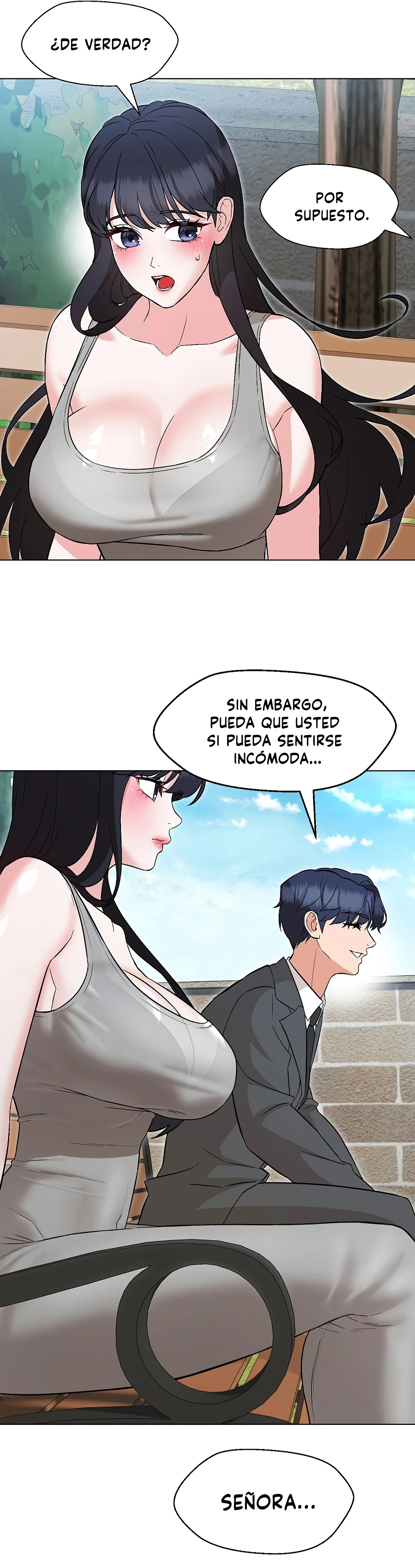 La señora de la casa fue mi profesora Capítulo 7 - Página 9