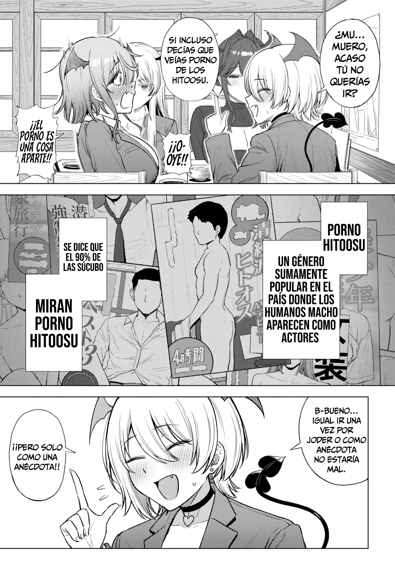 Hitoosu en la tierra de las Súcubos Capítulo 1 - Página 9