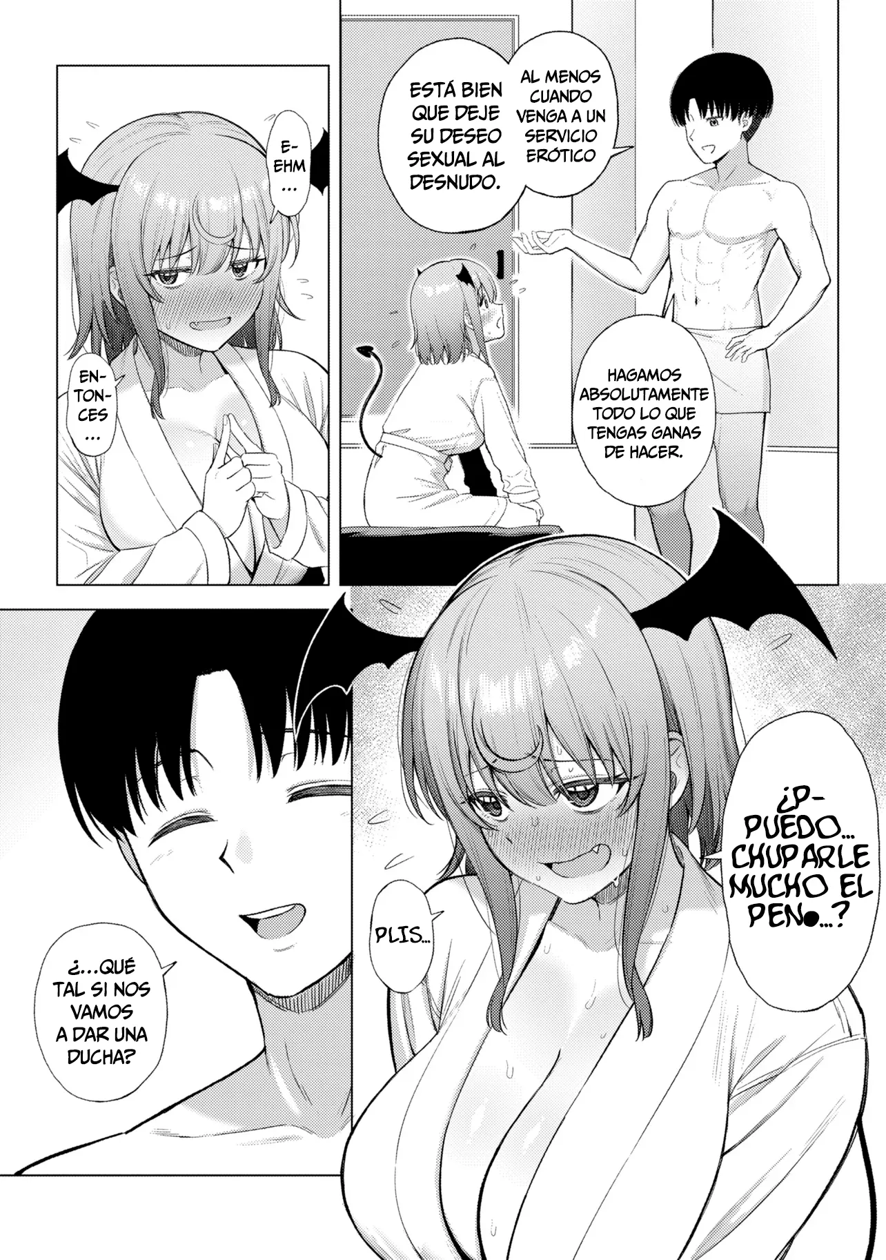 Hitoosu en la tierra de las Súcubos Capítulo 1 - Página 37
