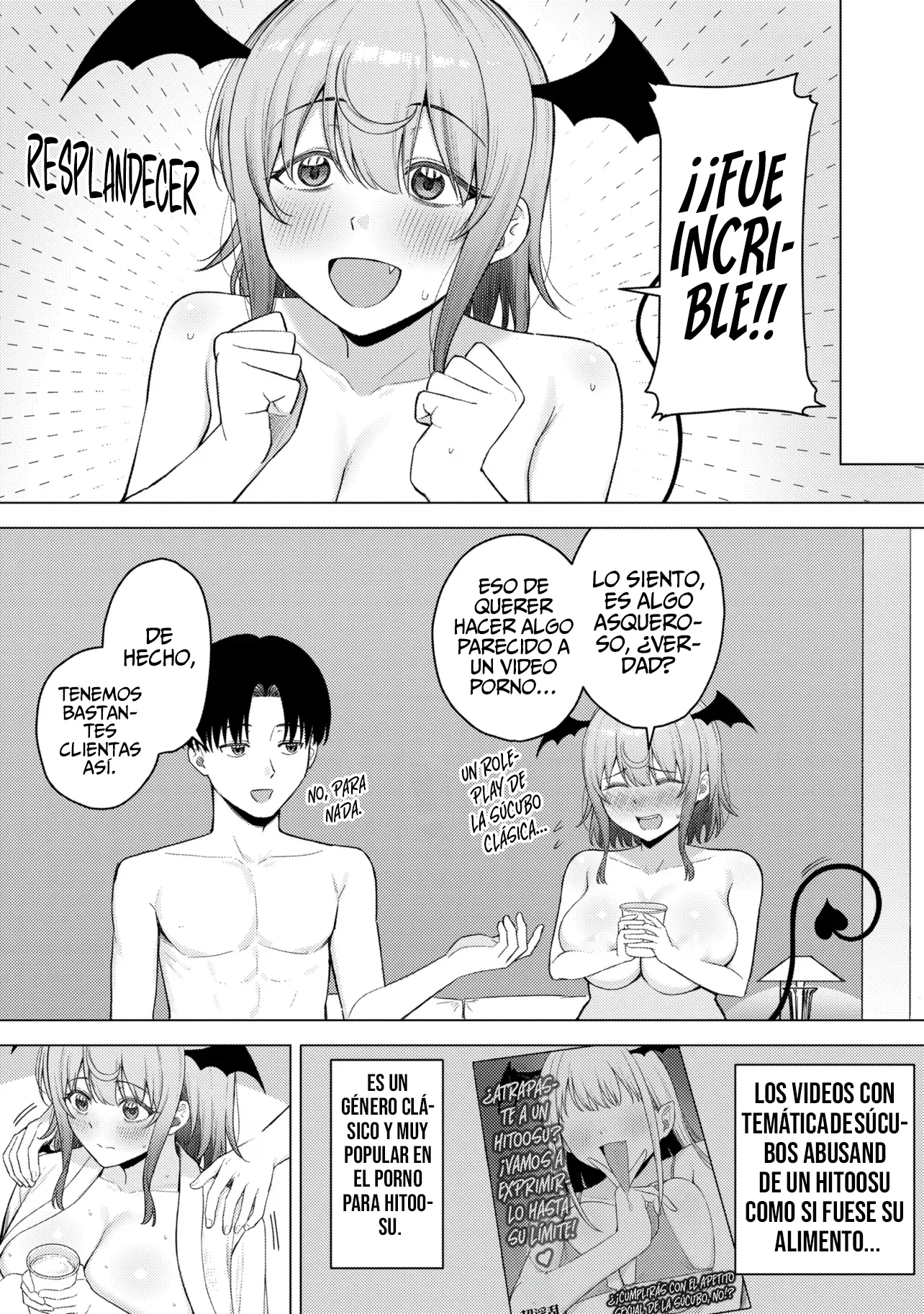 Hitoosu en la tierra de las Súcubos Capítulo 2 - Página 3