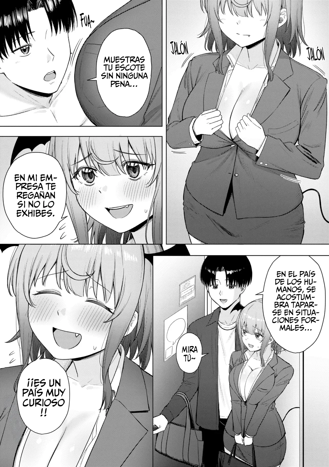 Hitoosu en la tierra de las Súcubos Capítulo 2 - Página 4