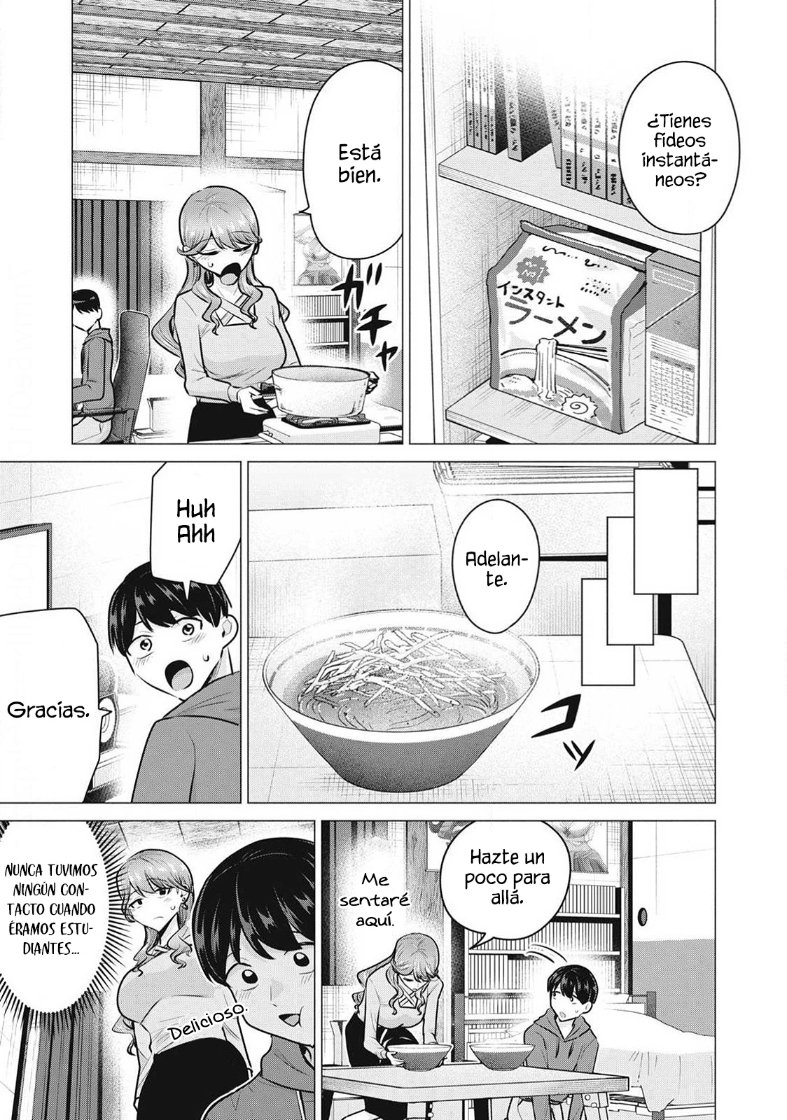 Delivery Health Yondara Moto Doukyuusei ga Kita Hanashi Capítulo 3 - Página 9
