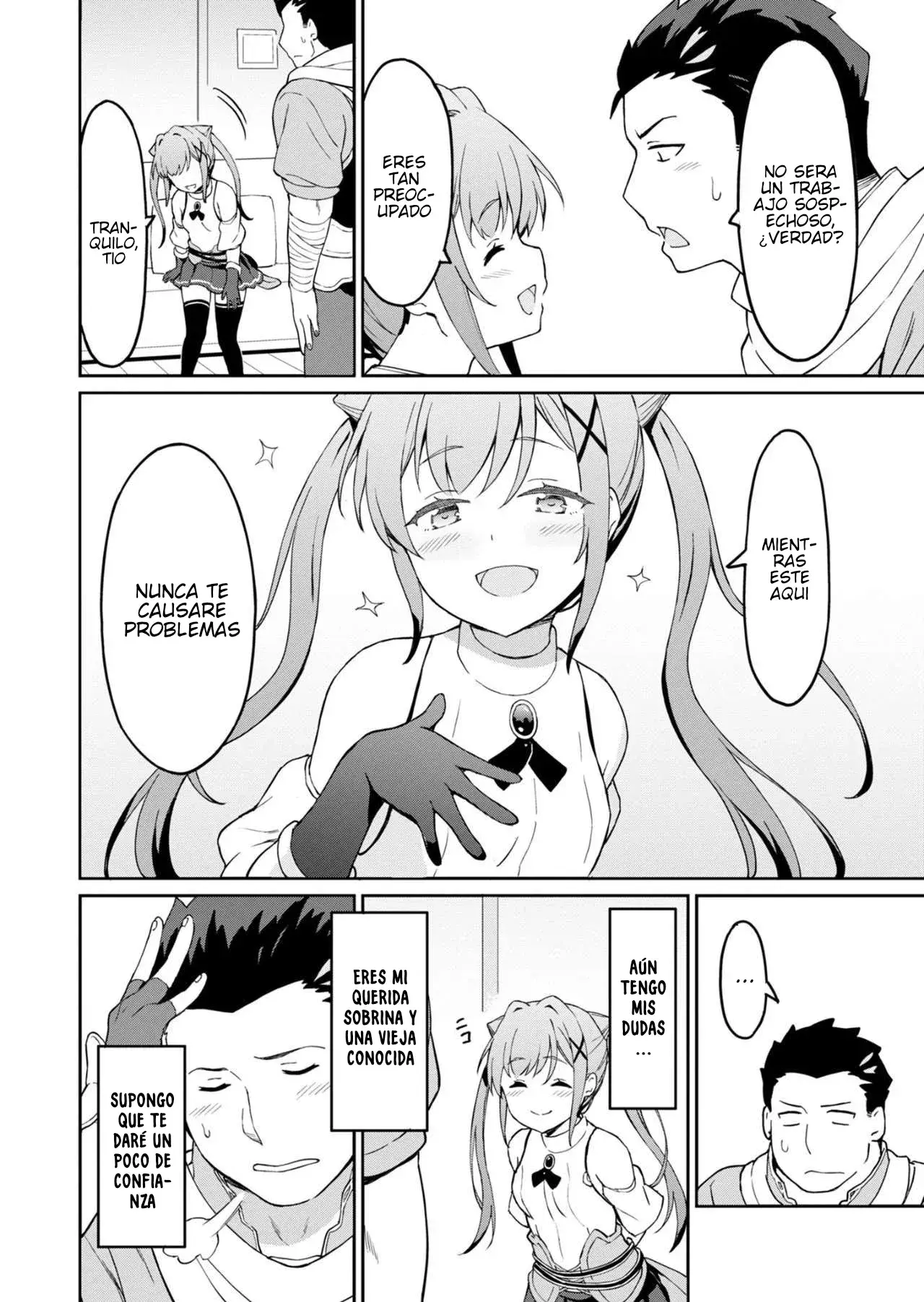 Haikei, Tengoku no Neesan, Yuusha ni Natta Mei ga Ero Sugite - Ojisan, Hogosha Toka Sorosoro Muri Desu+ Capítulo 2 - Página 8