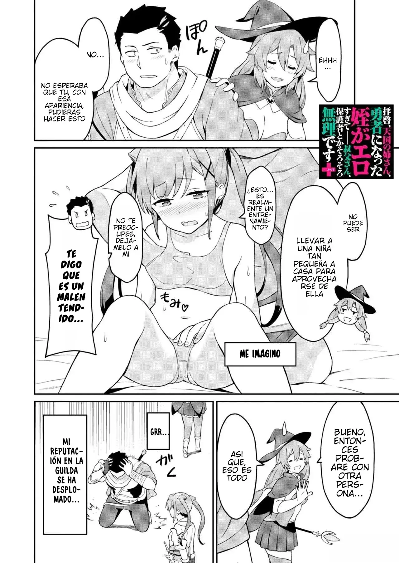 Haikei, Tengoku no Neesan, Yuusha ni Natta Mei ga Ero Sugite - Ojisan, Hogosha Toka Sorosoro Muri Desu+ Capítulo 2 - Página 16