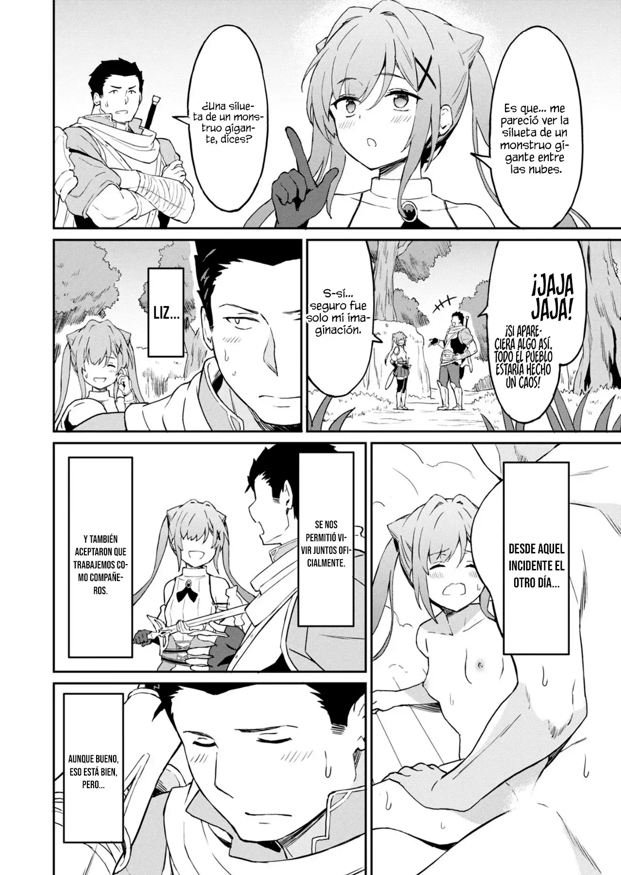 Haikei, Tengoku no Neesan, Yuusha ni Natta Mei ga Ero Sugite - Ojisan, Hogosha Toka Sorosoro Muri Desu+ Capítulo 5.1 - Página 4