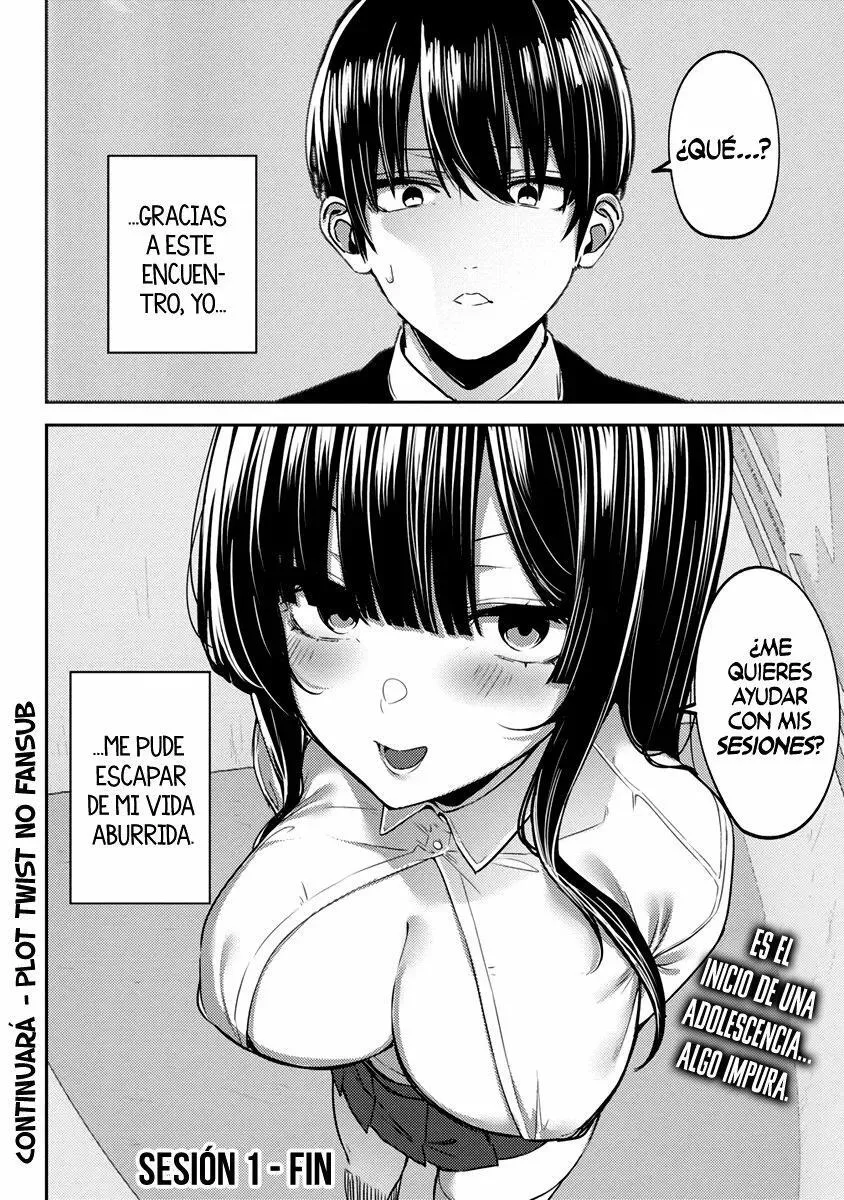 El canal sensual de la callada del salón, Miyashita-san Capítulo 1 - Página 37