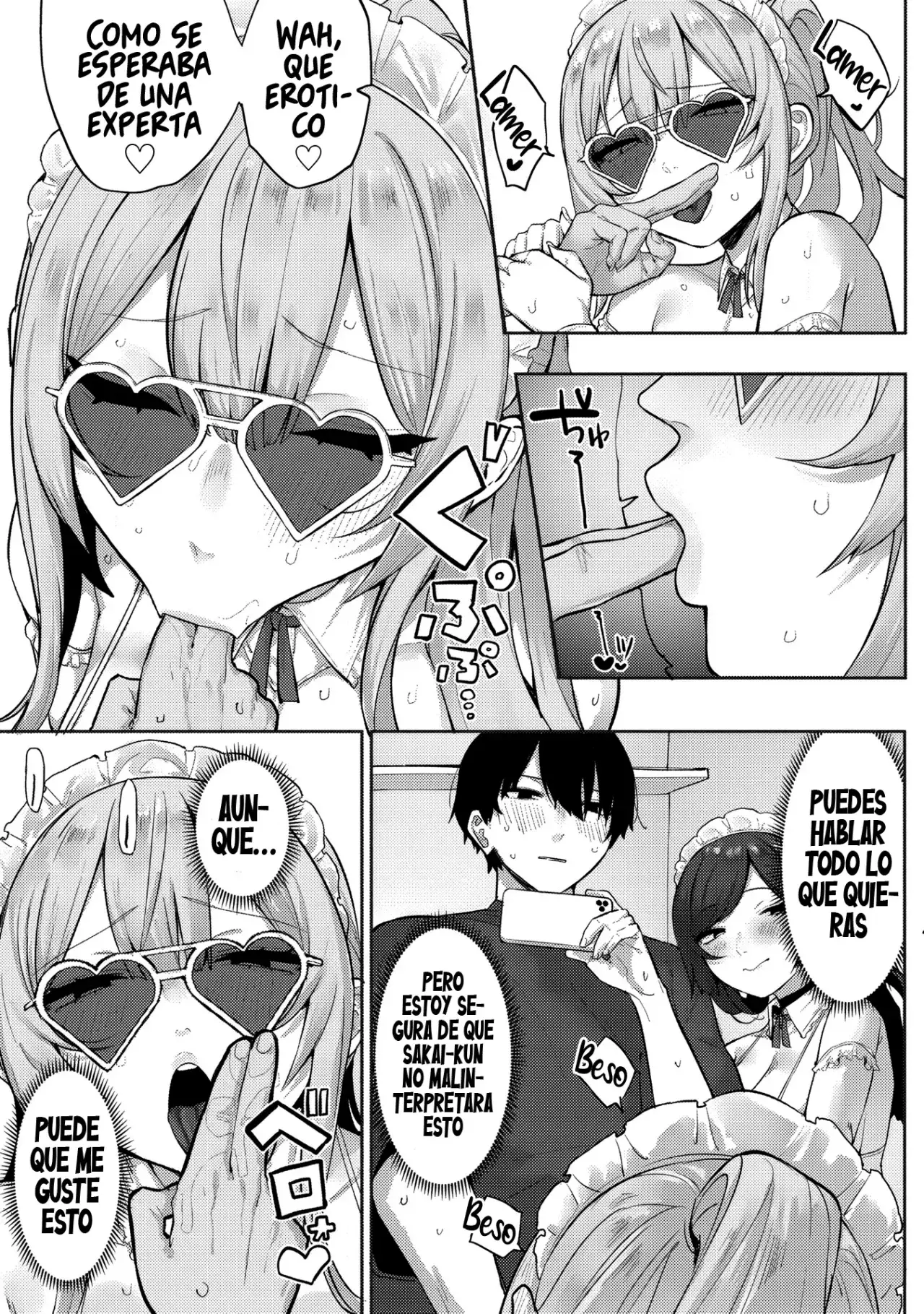 El canal sensual de la callada del salón, Miyashita-san Capítulo 10.2 - Página 5