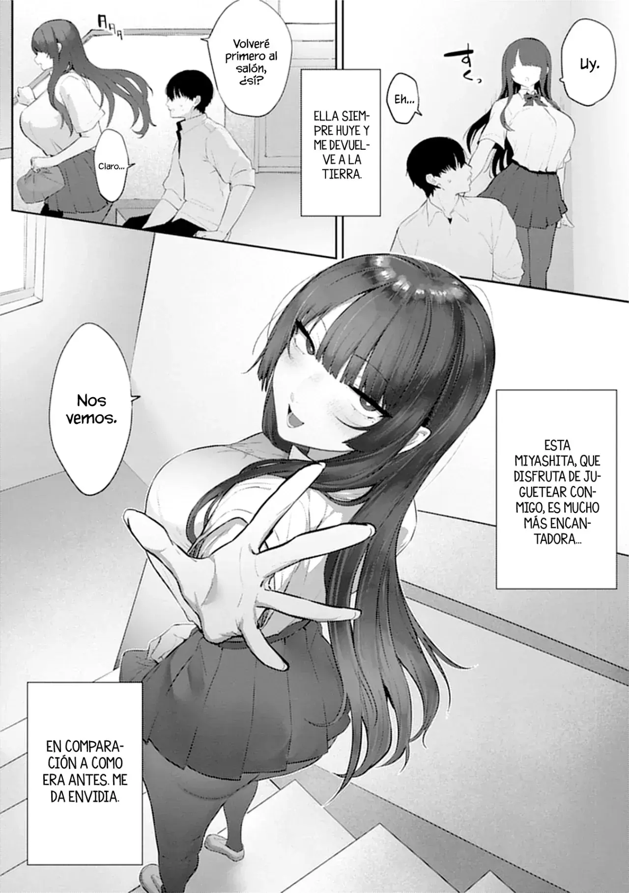 El canal sensual de la callada del salón, Miyashita-san Capítulo 11 - Página 7