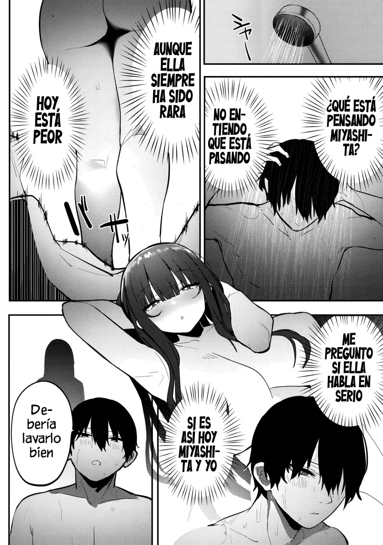 El canal sensual de la callada del salón, Miyashita-san Capítulo 8.2 - Página 3
