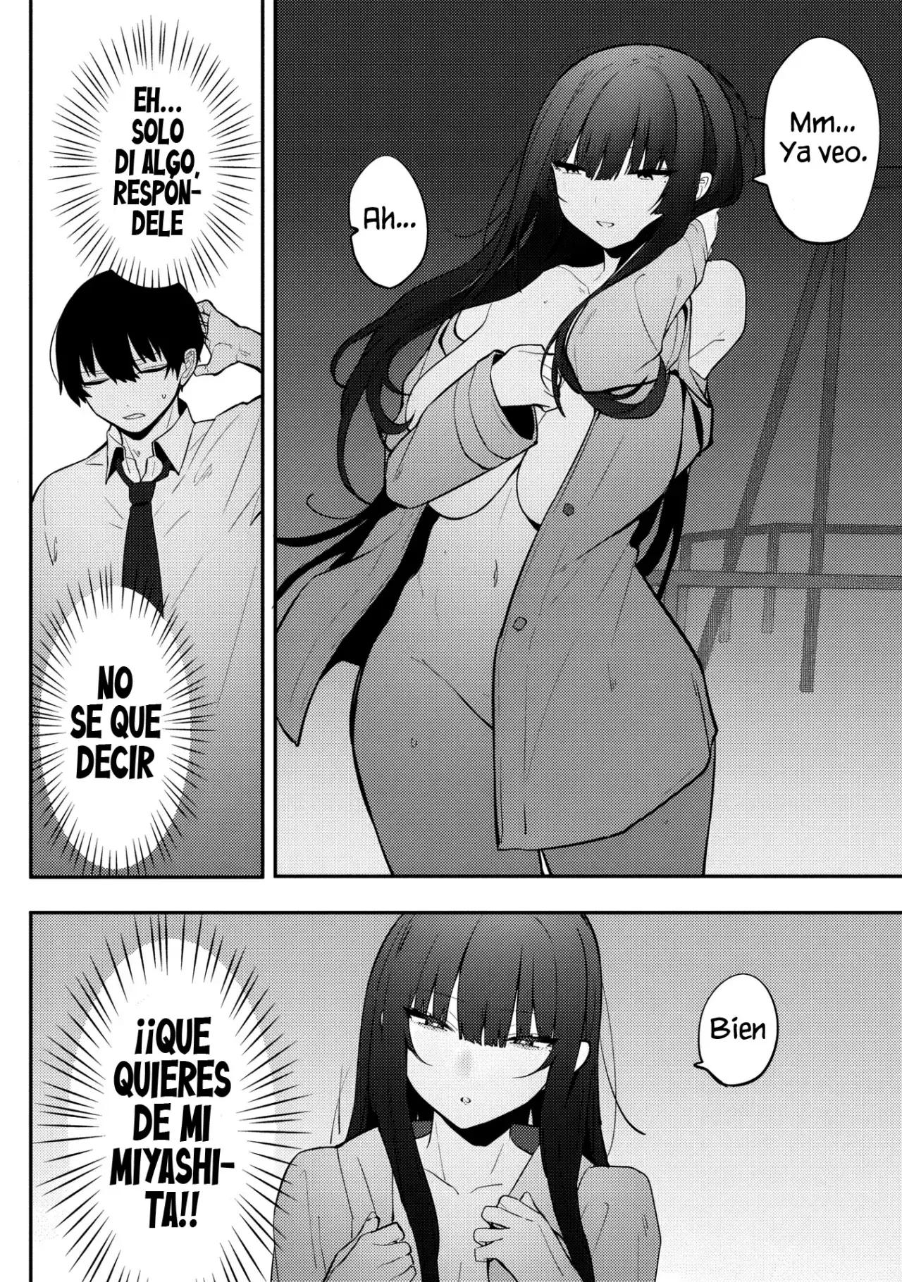 El canal sensual de la callada del salón, Miyashita-san Capítulo 8 - Página 14