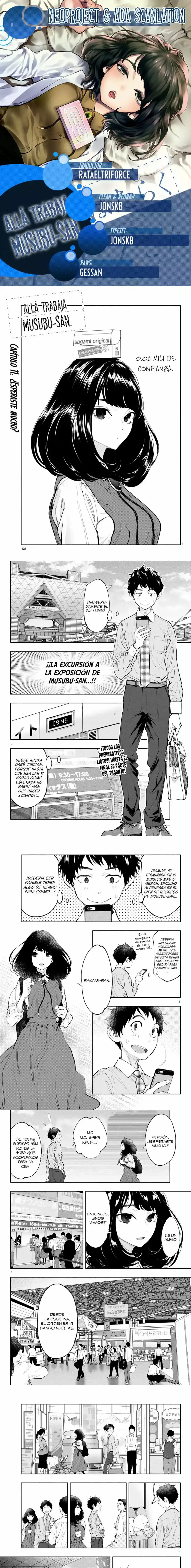 Asoko de Hataraku Musubu-san Capítulo 11 - Página 1