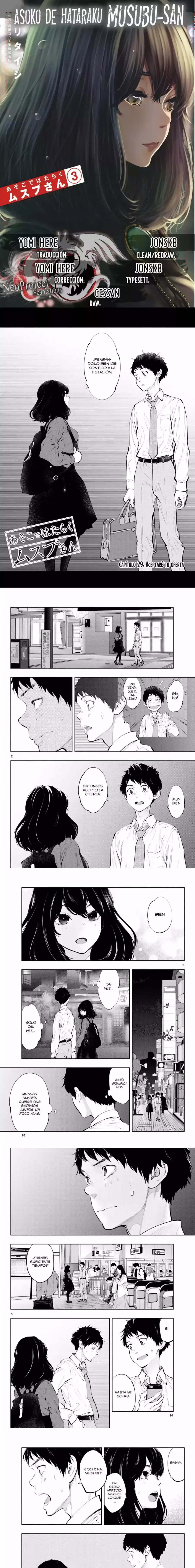 Asoko de Hataraku Musubu-san Capítulo 29 - Página 1