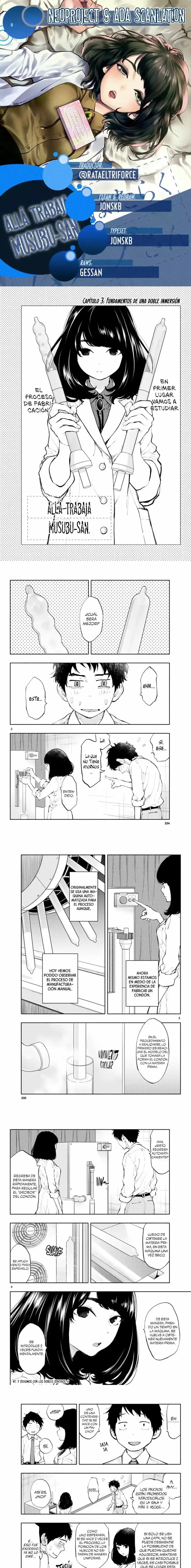 Asoko de Hataraku Musubu-san Capítulo 3 - Página 1