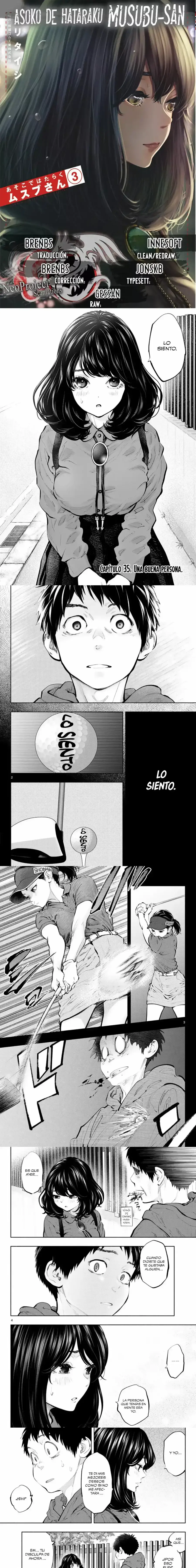 Asoko de Hataraku Musubu-san Capítulo 35 - Página 1