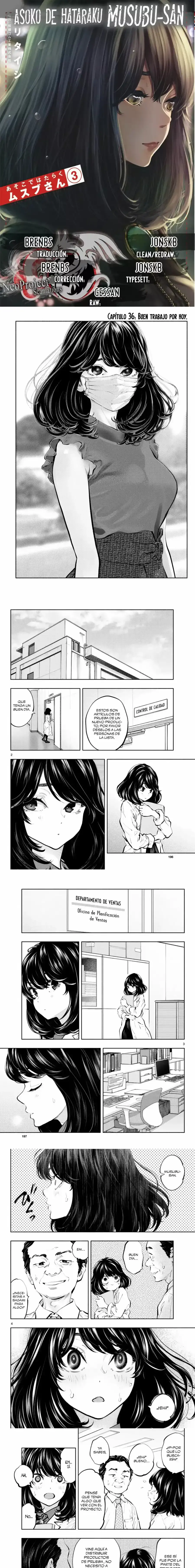 Asoko de Hataraku Musubu-san Capítulo 36 - Página 1