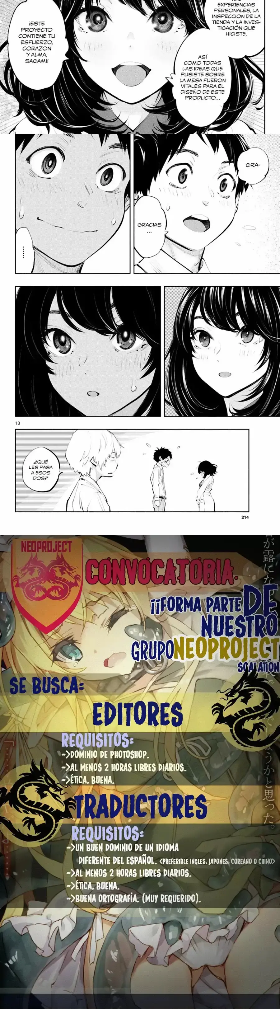 Asoko de Hataraku Musubu-san Capítulo 37 - Página 3