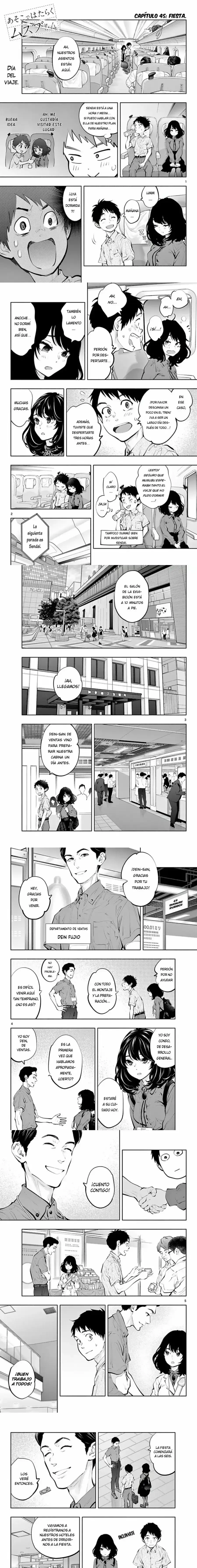 Asoko de Hataraku Musubu-san Capítulo 45 - Página 1