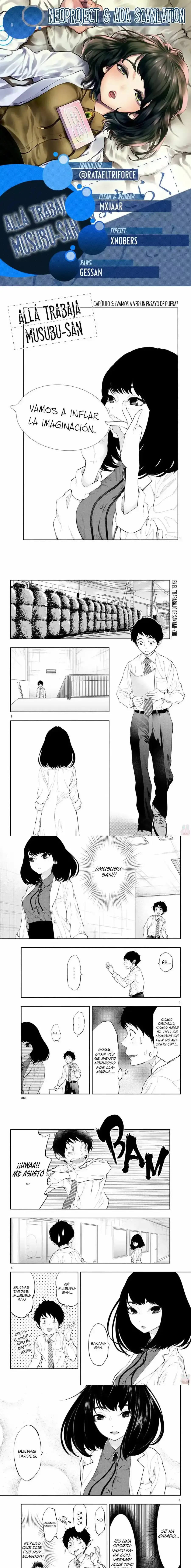 Asoko de Hataraku Musubu-san Capítulo 5 - Página 1