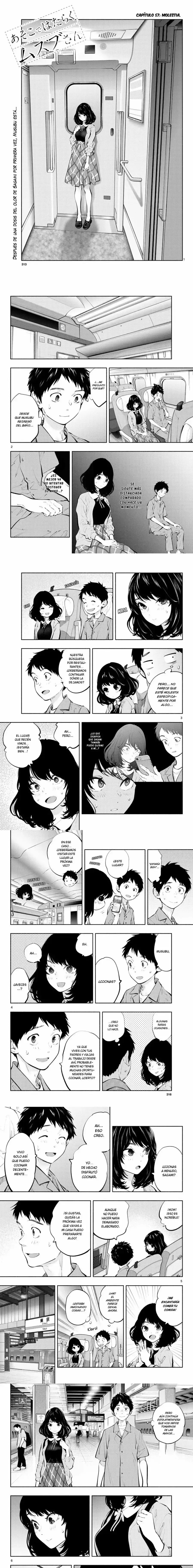 Asoko de Hataraku Musubu-san Capítulo 57 - Página 1