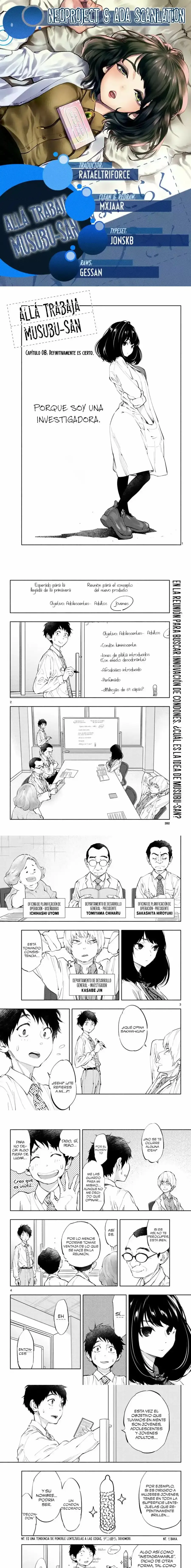 Asoko de Hataraku Musubu-san Capítulo 8 - Página 1