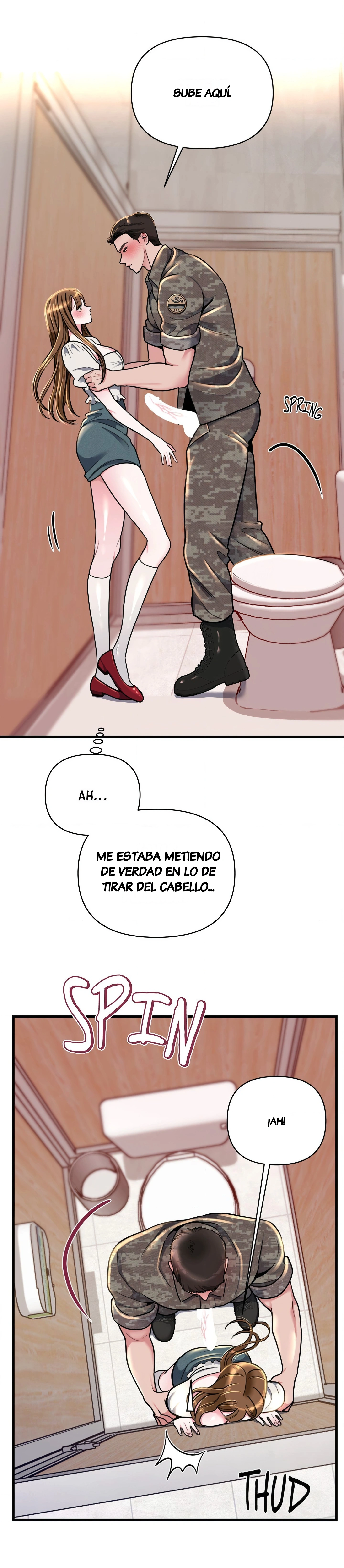 La Mujer Obsesionada con los Uniformes Capítulo 2 - Página 16