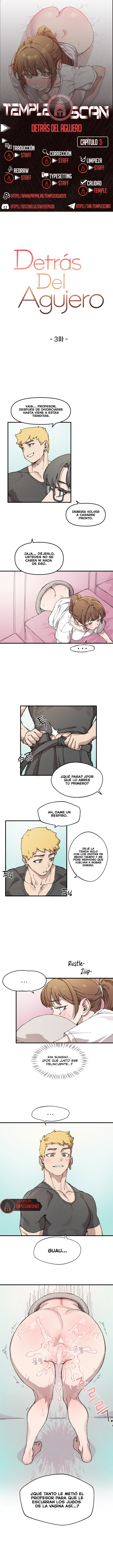Detras del Agujero Capítulo 3 - Página 1