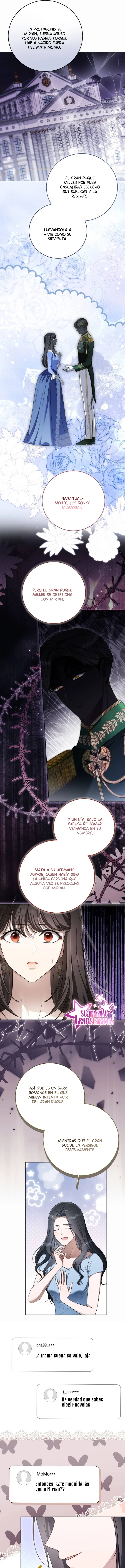 La villana de la novela +19 está en la mira del protagonista. Capítulo 1 - Página 4