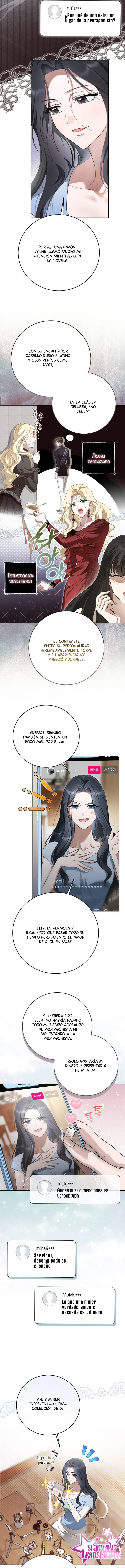 La villana de la novela +19 está en la mira del protagonista. Capítulo 1 - Página 6