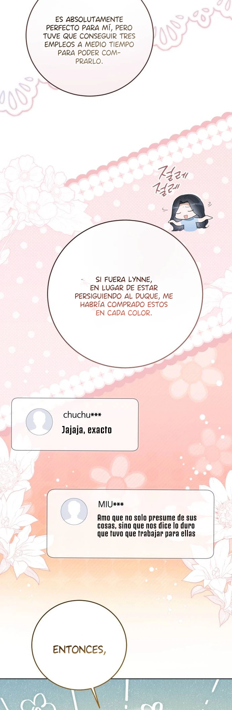 La villana de la novela +19 está en la mira del protagonista. Capítulo 1 - Página 7