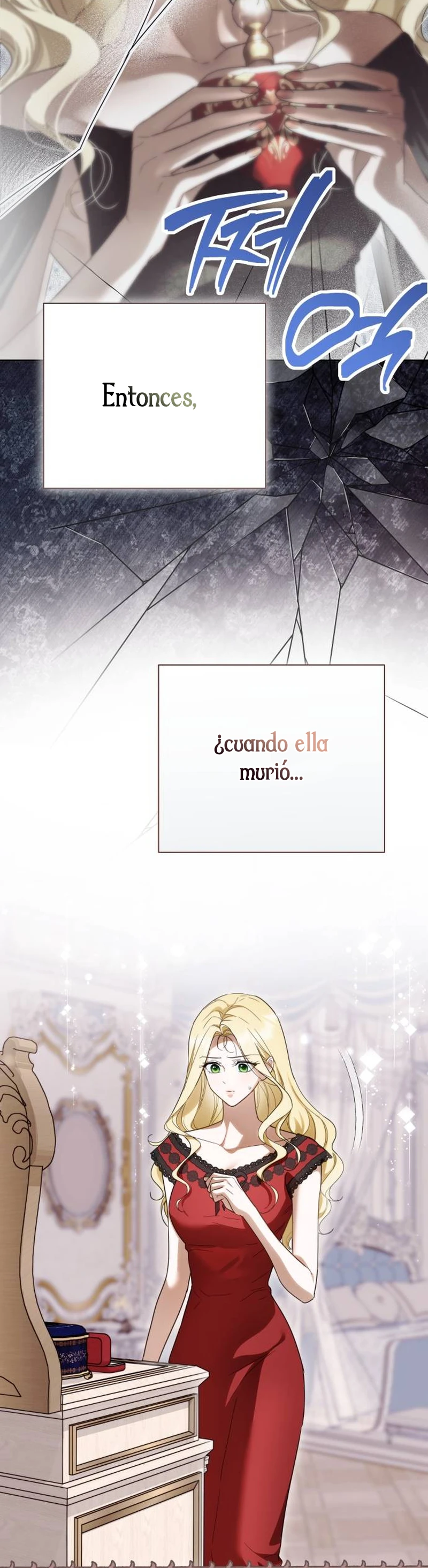 La villana de la novela +19 está en la mira del protagonista. Capítulo 1 - Página 23