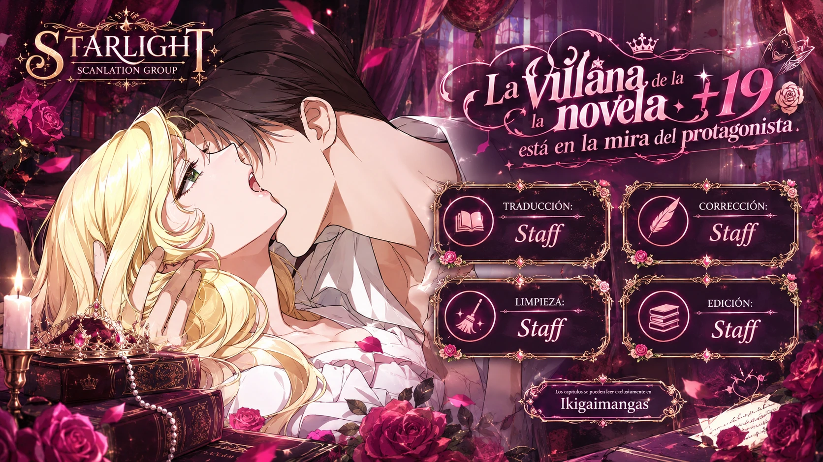 La villana de la novela +19 está en la mira del protagonista. Capítulo 6 - Página 1