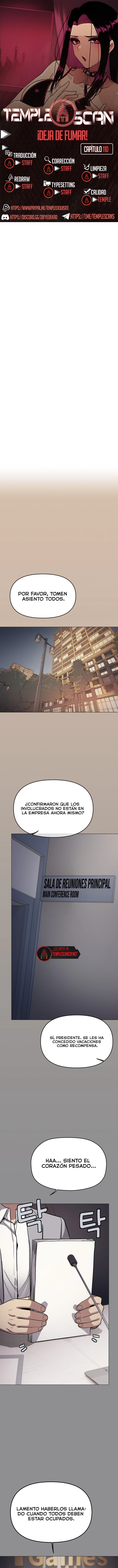 Especial Deja de Fumar Capítulo 110 - Página 1